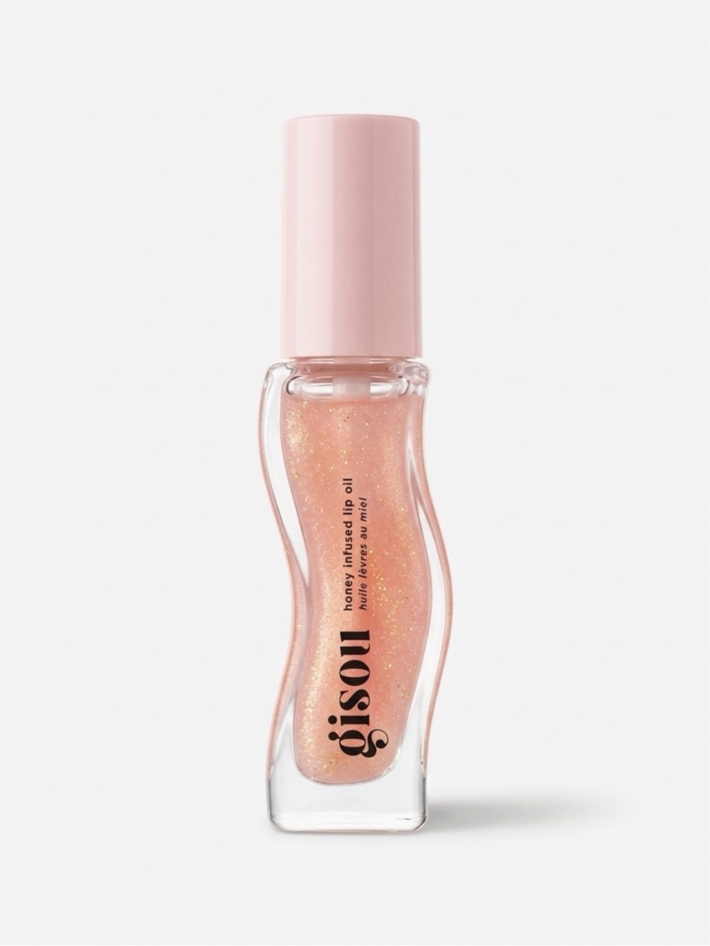Glossier Pink Shimmer Honey-Infused Lip Oil